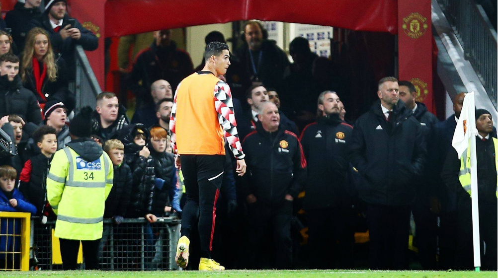 Cristiano Ronaldo reagiert nach Verbannung aus Kader von Manchester United
