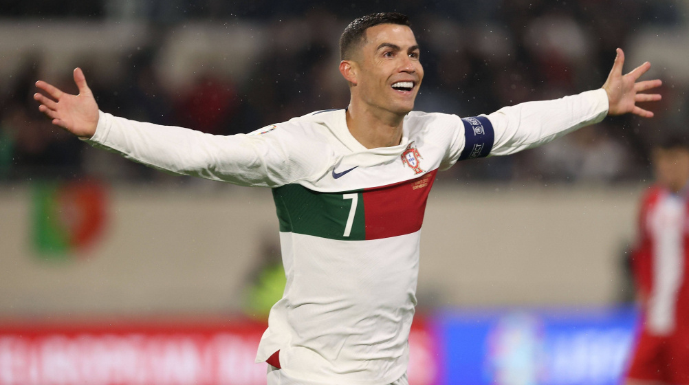 EM-Quali: Cristiano Ronaldo trifft doppelt für Portugal – Auch England makellos