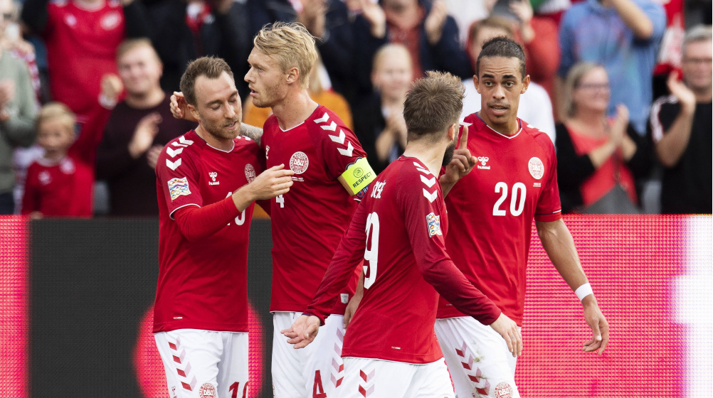 Sponsoring-Streit vorerst beigelegt: Dänemarks A-Team besiegt Wales