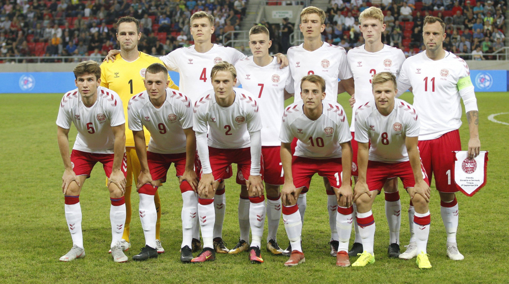 Dänemarks Notelf schlägt sich achtbar: 0:3 im Testspiel gegen die Slowakei