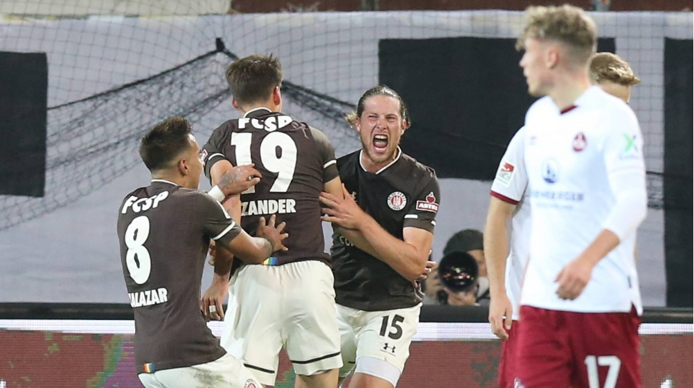 2. Bundesliga: St. Pauli und 1. FC Nürnberg teilen Punkte – Buballa trifft nach 5 Jahren