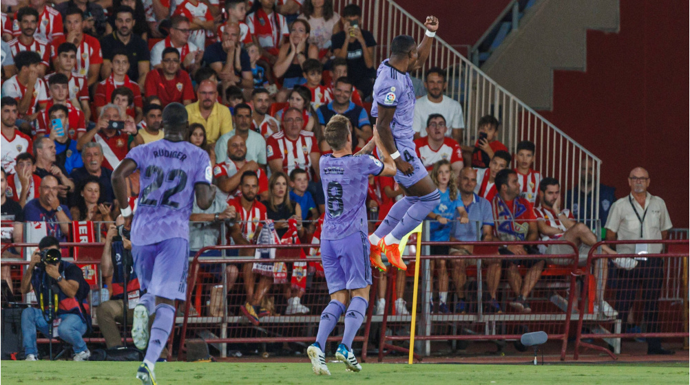 David Alaba sticht als Joker für Real Madrid: Sieg gegen UD Almería