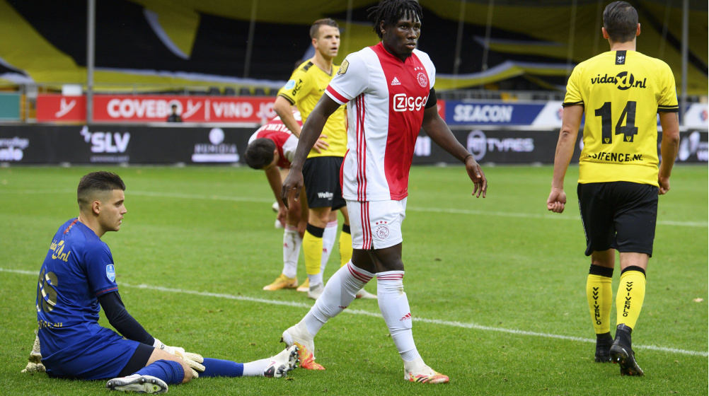 13 gol yiyen Venlo kalecisi Delano Van Crooij: 