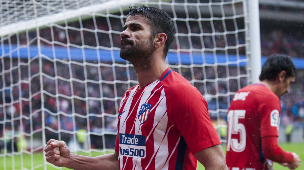 Atlético-Stürmer Diego Costa erleidet Bandscheibenvorfall: Monatelanger Ausfall droht