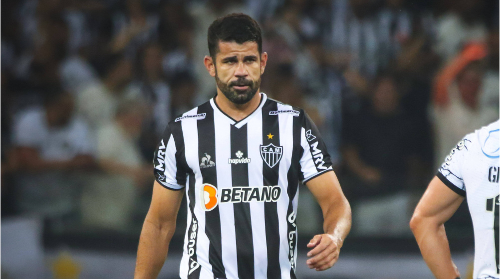 Diego Costa vor Vertragsauflösung bei Atlético-MG – Angreifer ablösefrei