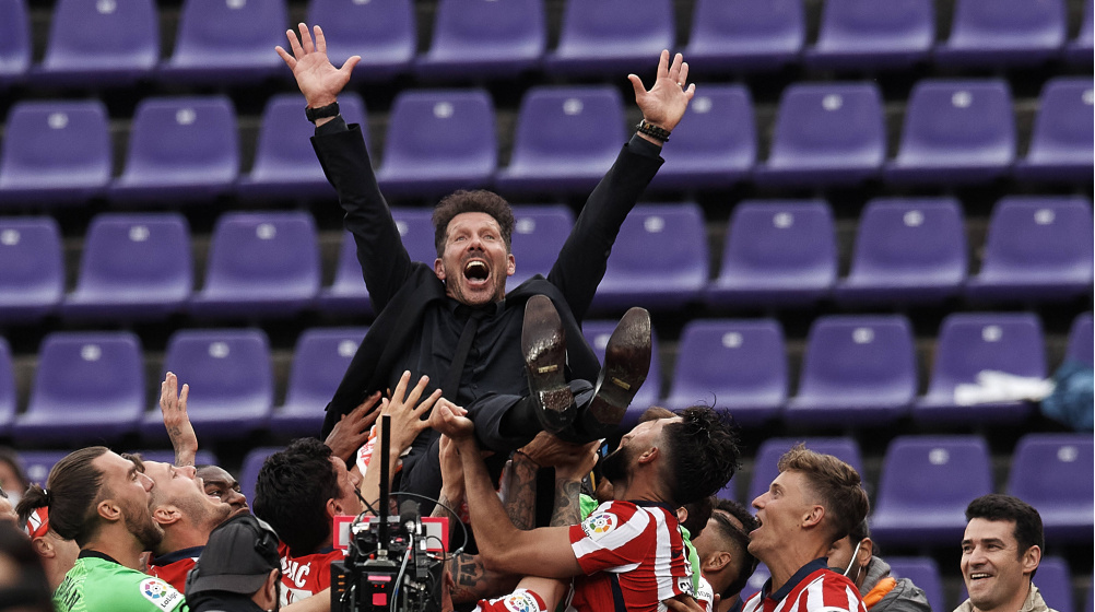 Simeone extends at Atlético - Longest coaching tenure among most valuable clubs
