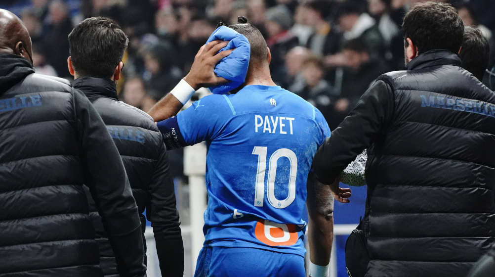 Ligue 1: Olympique-Duell zwischen Lyon & Marseille nach Flaschenwurf gegen Payet abgebrochen