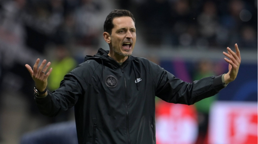Eintracht Frankfurt: Toppmöller nach verspielter Führung genervt von Profis