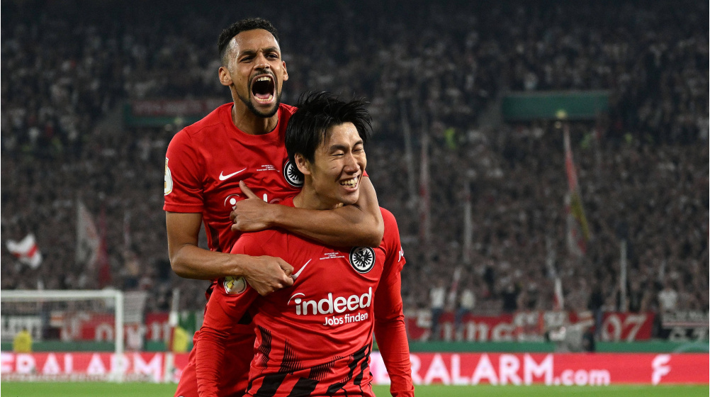 Sieg in Stuttgart: Eintracht Frankfurt folgt Leipzig ins Pokalfinale