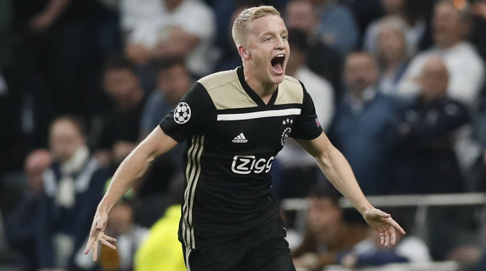 Real Madrids Ziel Donny van de Beek geht von Verbleib bei Ajax Amsterdam aus