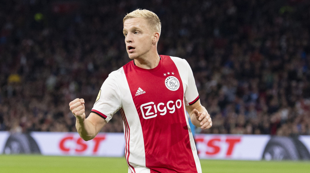 Man United: Van de Beek on verge of joining - Ajax receive fee on Ziyech level