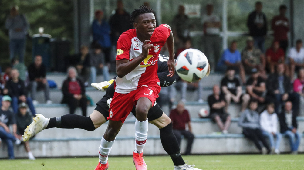 SV Ried leiht Offensivmann Nene Dorgeles von Salzburg aus | Transfermarkt