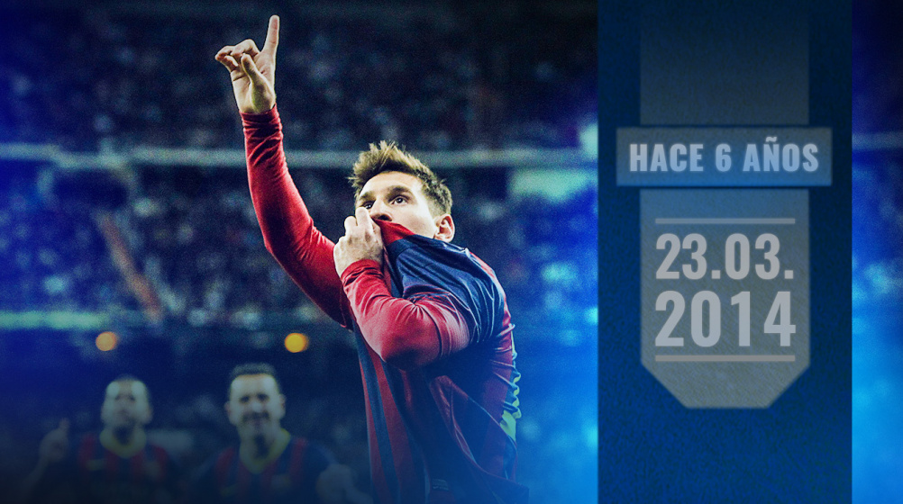 Hoy hace seis años: Messi decide el Clásico con más goles de la década