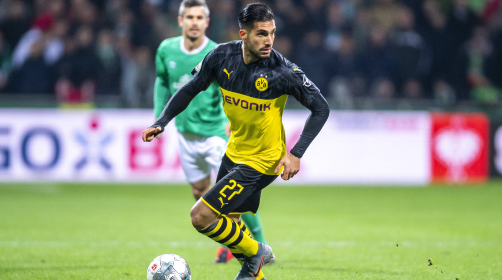 Borussia Dortmund make Emre Can deal permanent - Contract runs until 2024