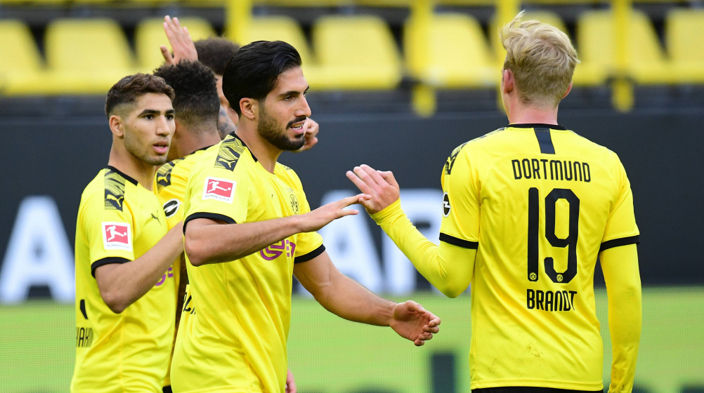 Emre Can the hero - Borussia Dortmund secure second spot with win over Hertha