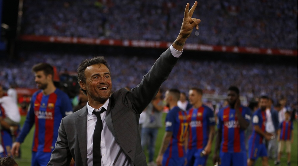 Sieg gegen Alavés: Barça verabschiedet Coach Enrique mit Copa del Rey-Titel