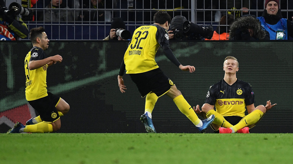 Haaland with a new record, Reyna youngest BVB player - Dortmund beat PSG 2-1