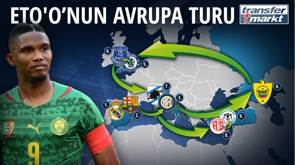 Konyaspor'da Eto'o'nun sözleşmesi feshediliyor