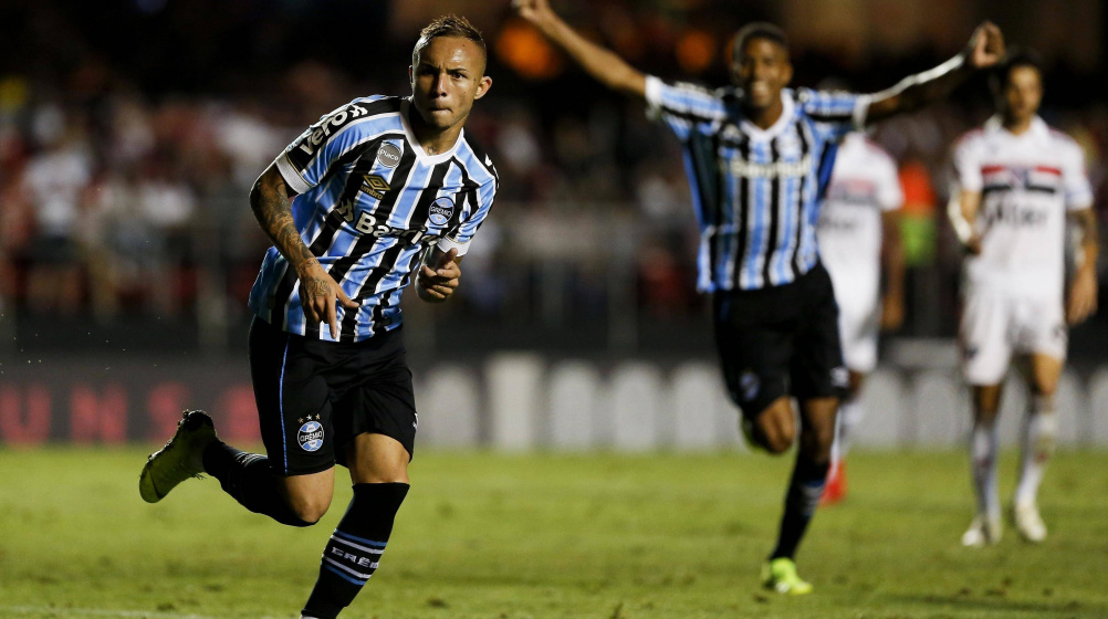 Éverton bestätigt Anfragen aus „großen Ligen“ – Grêmio verhängt Interview-Sperre