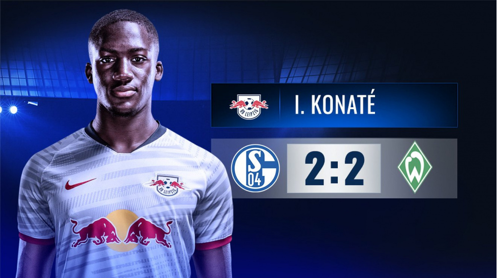 Jetzt gegen Konaté antreten: Leipzig-Profi setzt bei Schalke gegen Werder auf ein Remis 
