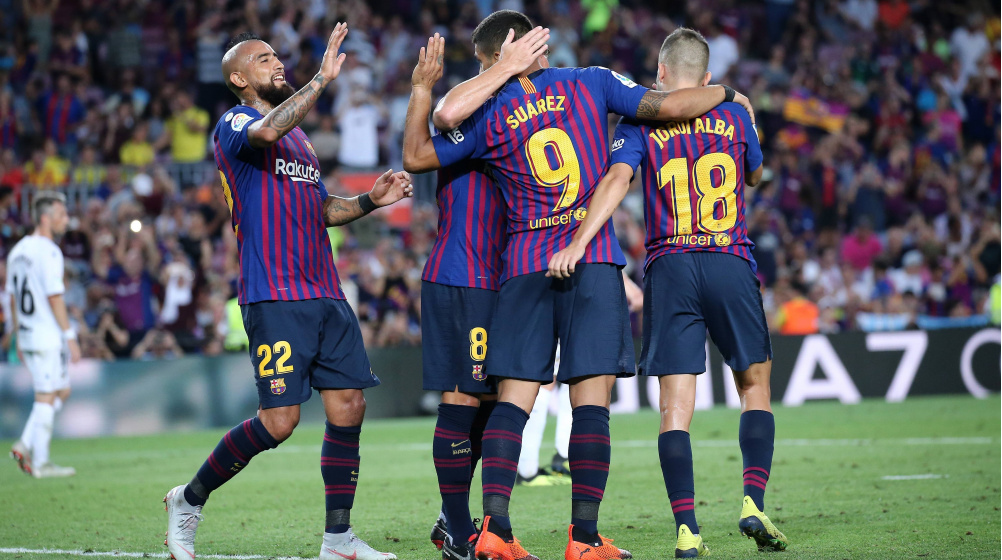 10 Tore im Video: Barça fertigt SD Huesca 8:2 ab – Messi & Suárez treffen doppelt