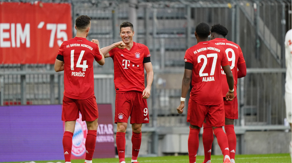 Alphonso Davies scores! - Bayern Munich beat Eintracht Frankfurt 5-2
