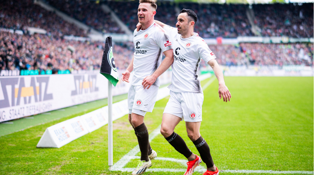 2. Liga: St. Pauli bleibt an Holstein Kiel dran, KSC zieht an Hannover 96 vorbei