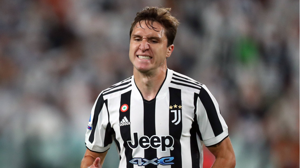 Juventus lange ohne wertvollsten Profi: Federico Chiesa mit Kreuzbandriss
