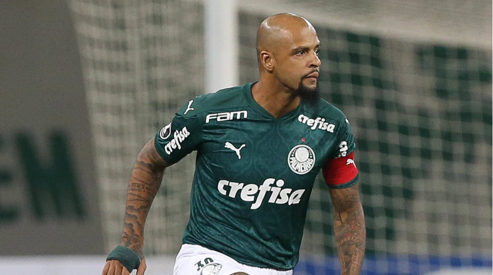 Palmeiras'ta forma giyen Felipe Melo'nun, Vasco da Gama maçında ayak bileği kırıldı.