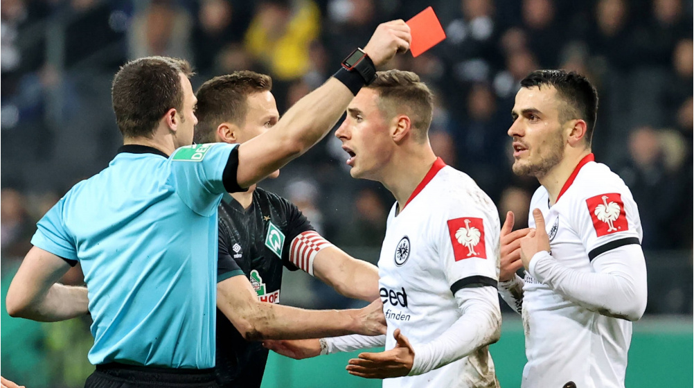 Eintracht Frankfurt müsste im Pokalfinale auf Kostic verzichten: Lange Sperre