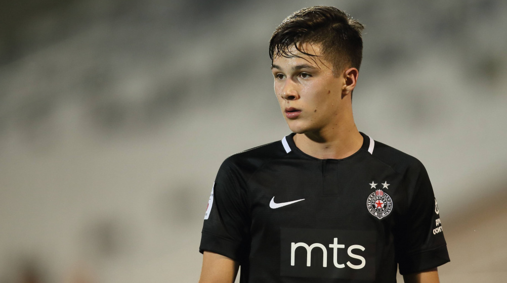 Manchester City sichert sich 18-jährigen Stevanovic von Partizan Belgrad
