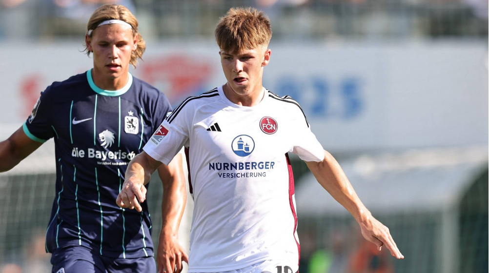 1. FC Nürnberg: U17-Europameister Finn Jeltsch erhält Profivertrag