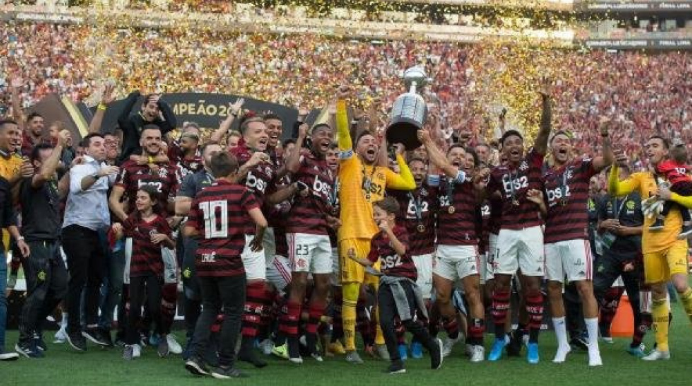 Flamengo, de Jorge Jesus, campeão sul-americano 38 anos depois
