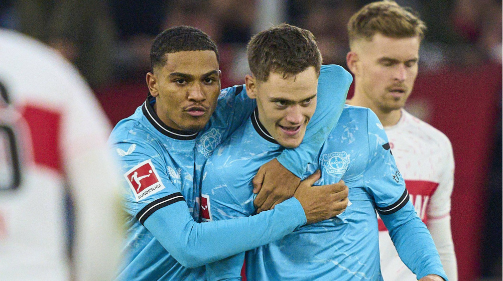 Bundesliga: Bayer 04 bleibt auch beim VfB Stuttgart ungeschlagen