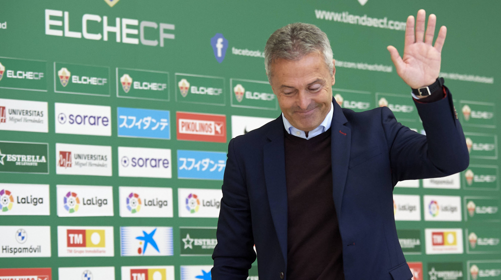 LaLiga: Trainer Fran Escribá verkündet beim FC Elche eigene Entlassung