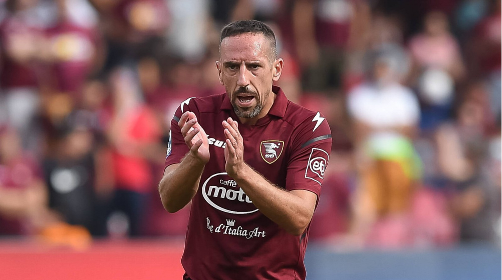 Salernitana: Franck Ribéry lascia e si ritira