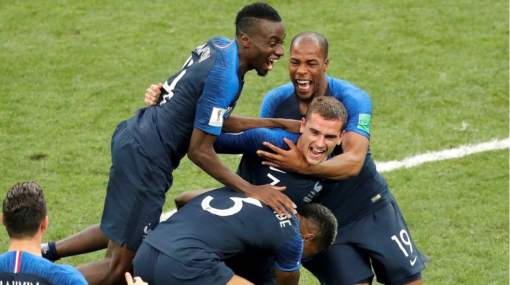 MŚ 2018 - Francja - Chorwacja 4:2 w finale