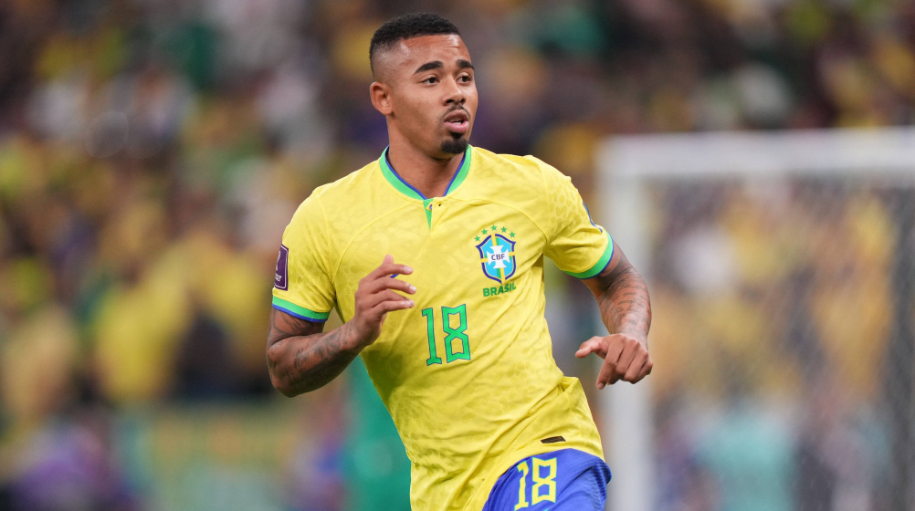 Nach Verletzung bei WM: Brasiliens Jesus erfolgreich am Knie operiert