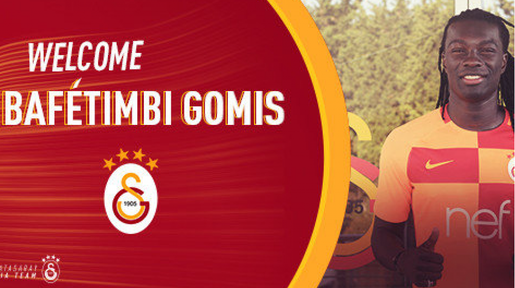 Galatasaray, Gomis ile sözleşme imzaladı