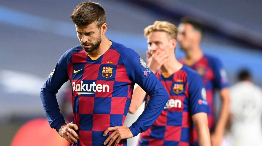 Aus von Setién beim FC Barcelona beschlossene Sache – Piqué „der Erste, der Abgang anbietet“