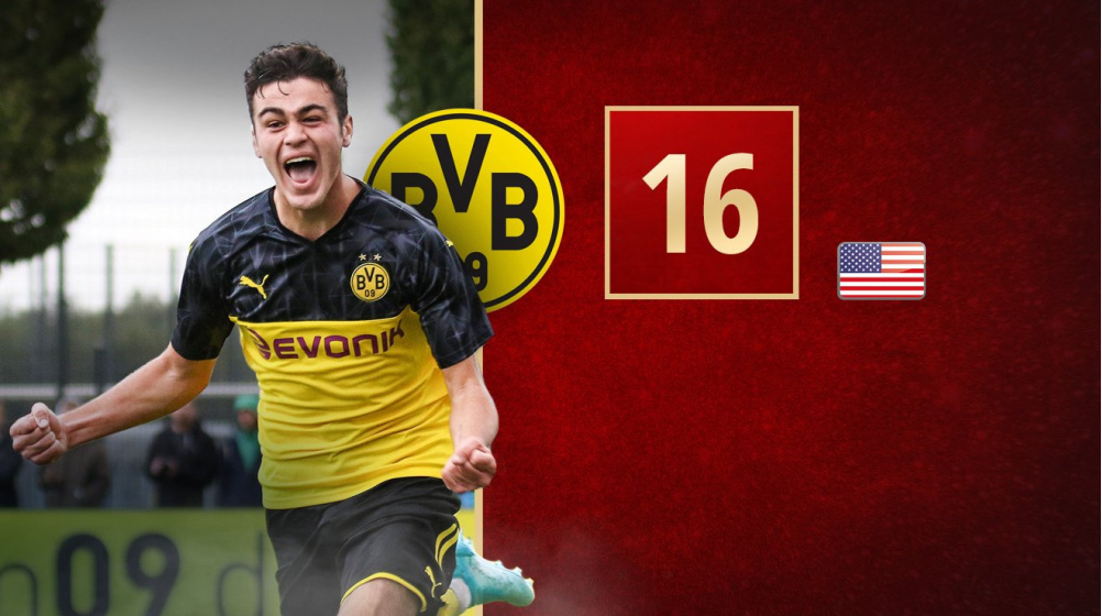 Giovanni Reyna: up-and-coming BVB talent 