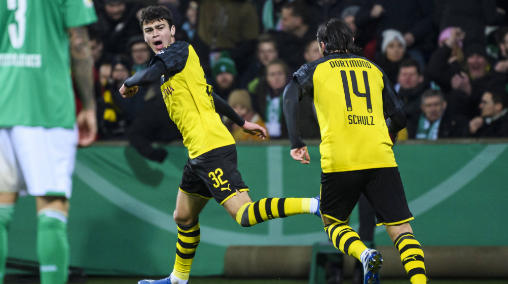 Despite wonder goal by Giovanni Reyna - Borussia Dortmund fall to Werder 