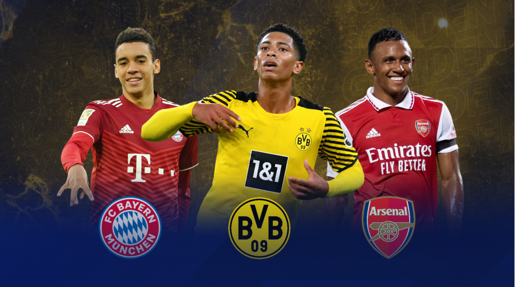 2022 Golden Boy award: List of nominees cut down to 40 - Arsenal’s Marquinhos added