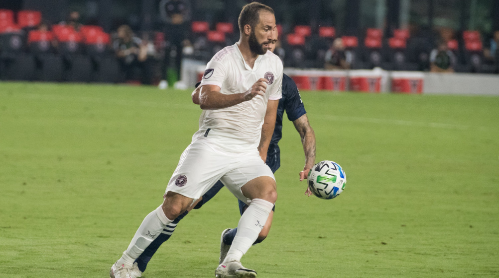 Higuaín tested positive for COVID-19 - Two other Inter Miami stars also miss out