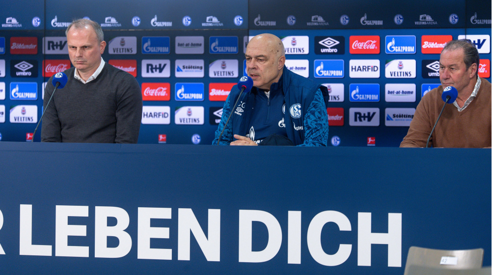 Offiziell: Schalke stellt Führung um Gross & Schneider frei