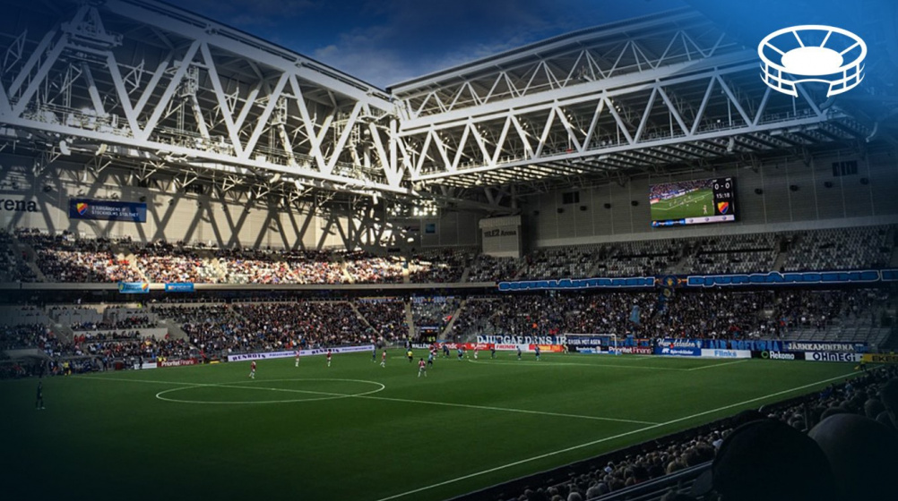 Groundhopping Stockholm: Über eine große weiße Kugel und beeindruckende Fanszenen