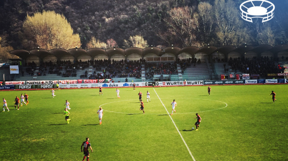 Groundhopping Südtirol: Drittklassiger Fußball und erstklassiges Panorama