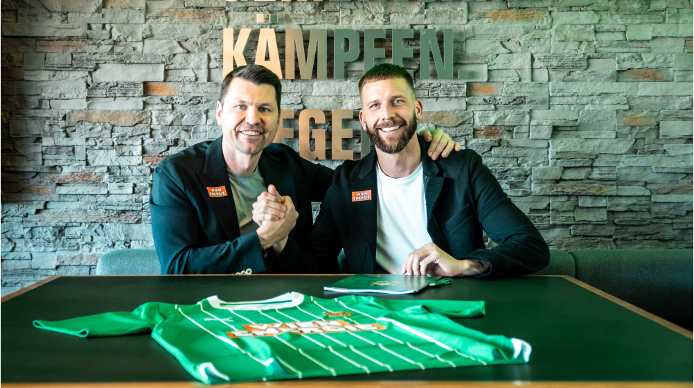 Rapid Wien verlängert Vertrag von Guido Burgstaller