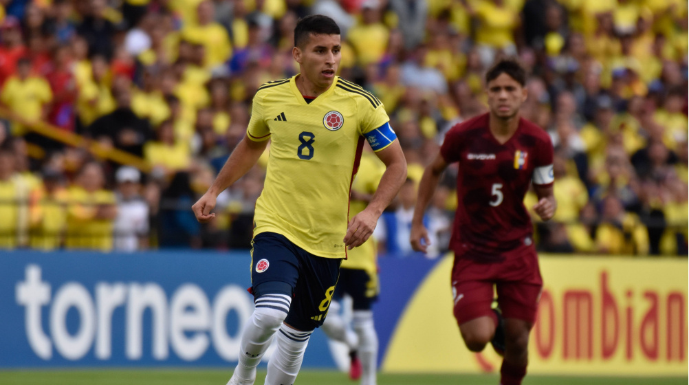 Gustavo Puerta y los demás colombianos valorizados tras el Sudamericano Sub-20