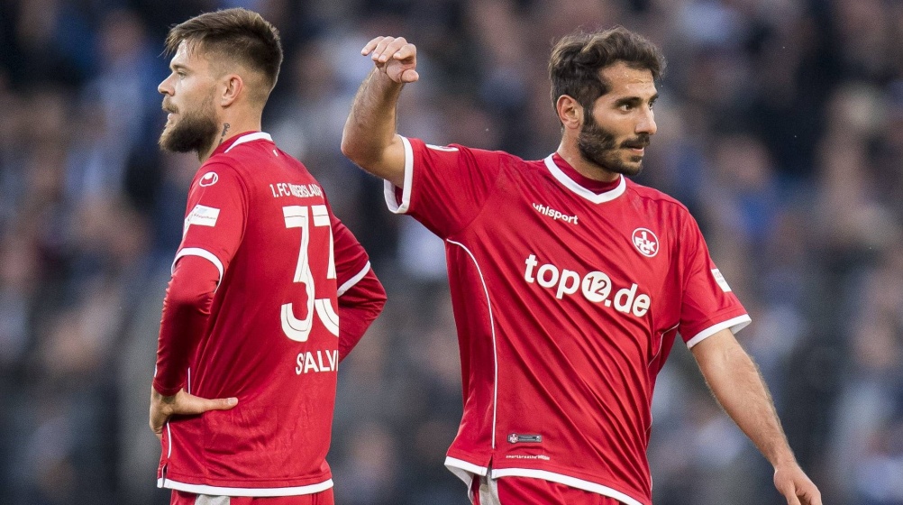 Lautern verspielt 2:0 - Arminias Klos schießt FCK in 3.Liga, Bochum schlägt Aue